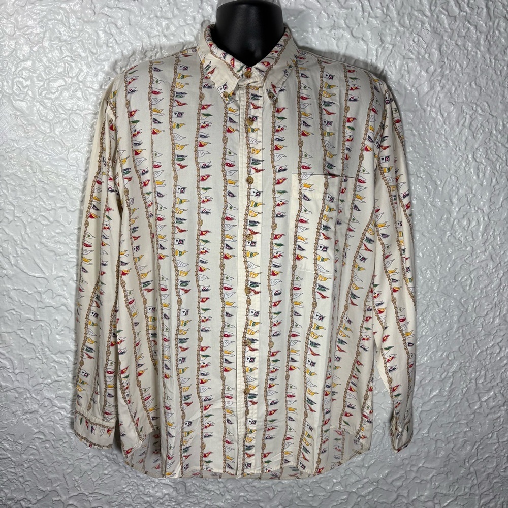 Vintage Yves Saint Laurent Pour Homme Nautical Fl… - image 2